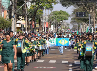 Inscrições para desfile Cívico Militar de 7 de Setembro encerram dia 5 de agosto